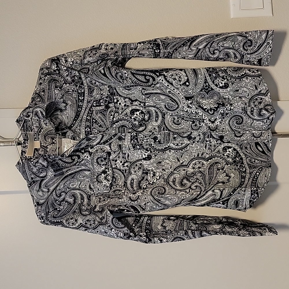 Michael Kors paisley shirt, size S